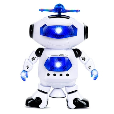 Vendeur Britannique Kids Smart Stunt Spin Dancing Robot électronique Marche Musique Lumière Jouet 